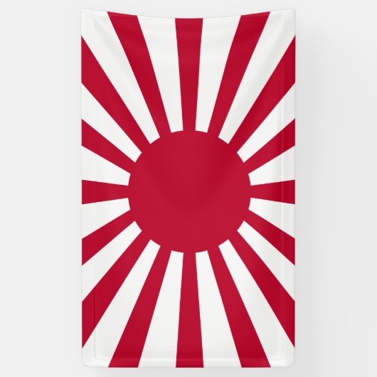 Imperial War Flag of Japan Spandoek (Verticaal)