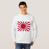 Imperial War Flag of Japan T-shirt (Voorkant volledig)