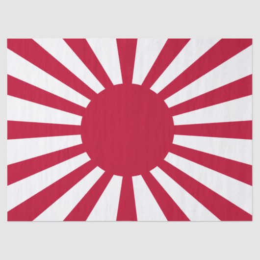 Imperial War Flag of Japan Tissuepapier (Voorkant)