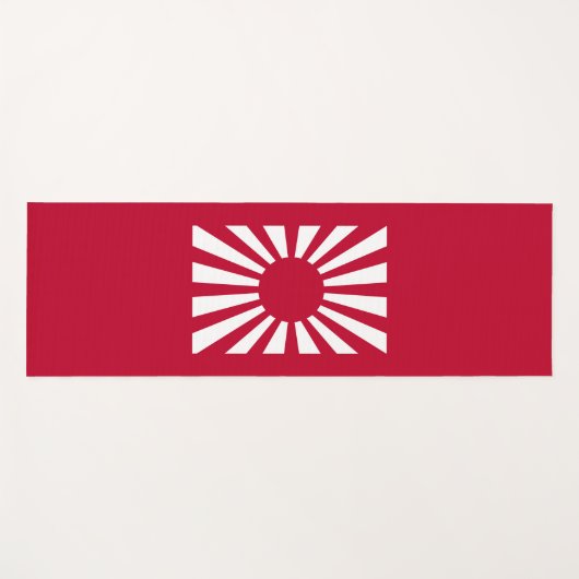 Imperial War Flag of Japan Yogamat (Voorkant (horizontaal))