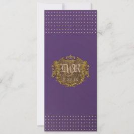 Imperial Wedding Invitation Kaart