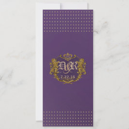 Imperial Wedding Invitation Kaart