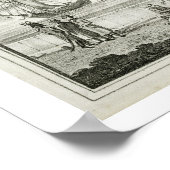 Imperial Winter Palace, Sint-Petersburg (litho) Poster (Hoek)