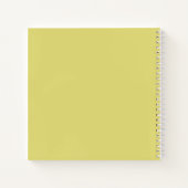 "Imperial Yellow" AUM Notitieboek (Achterkant)