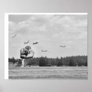 Imperiale aanvallen van de Japanse marine Poster