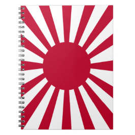 Imperiale oorlogsvaandel van Japan Notitieboek