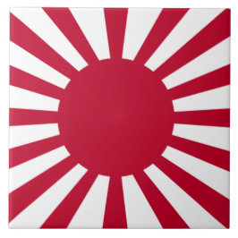 Imperiale oorlogsvaandel van Japan Tegeltje
