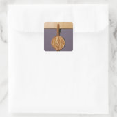 Imperiale verzegeling van Frederick II van de Vierkante Sticker (Tas)
