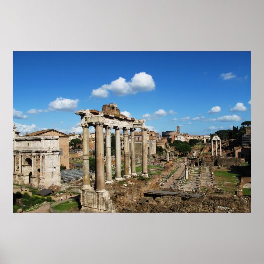 IMPERIEEL ROMAN FORUM POSTER (Voorkant)