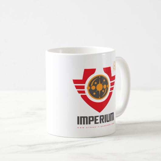 Imperium-mok v2 koffiemok (Voorkant rechts)