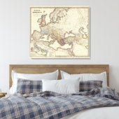 Imperium Romanorum Canvas Afdruk (Insitu (Slaapkamer))