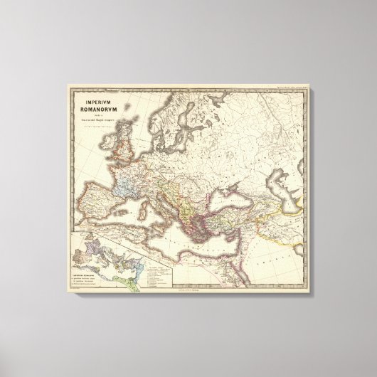 Imperium Romanorum Canvas Afdruk (Voorkant)