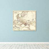 Imperium Romanorum Canvas Afdruk (Insitu (Houten vloer))