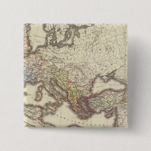 Imperium Romanorum Vierkante Button 5,1 Cm