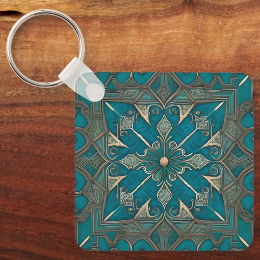 Imperturbability patroon sleutelhanger (Voorkant)