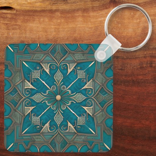 Imperturbability patroon sleutelhanger (Achterkant)