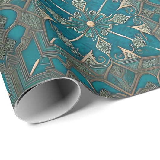 Imperturbability pattern cadeaupapier (Rol Hoek)