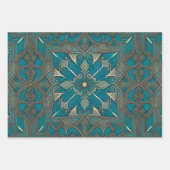 Imperturbability pattern inpakpapier vel (Voorkant)