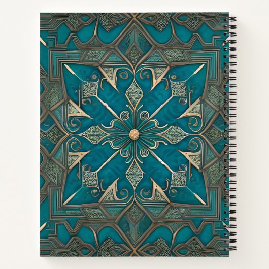 Imperturbability pattern notitieboek (Achterkant)