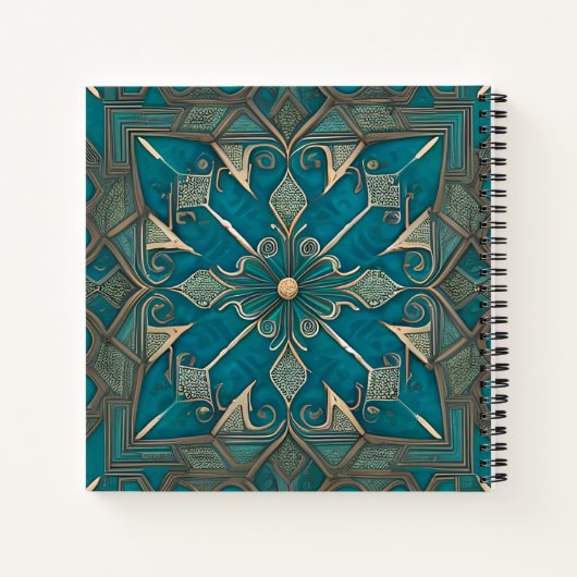 Imperturbability pattern notitieboek (Achterkant)