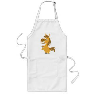 Impetuus Cartoon Pony Koken Apron Lang Schort