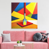 Implement - Canvas Kunstprint Afdruk (Insitu (Woonkamer))