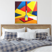 Implement - Canvas Kunstprint Afdruk (Insitu (Slaapkamer))