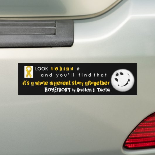 Implementatie is surrealistisch. bumpersticker (Op auto)