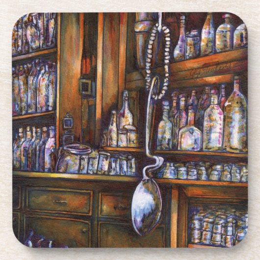 impliciet begrepen bier onderzetter (Voorkant)