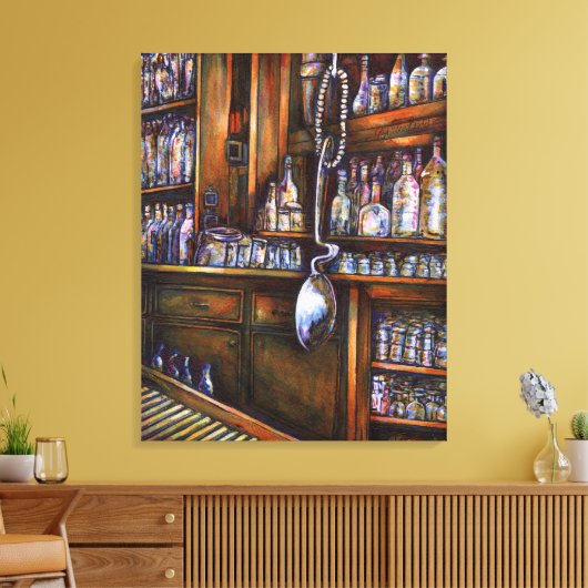 impliciet begrepen canvas afdruk (Insitu (Woonkamer))