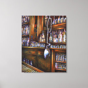 impliciet begrepen canvas afdruk