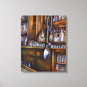 impliciet begrepen canvas afdruk