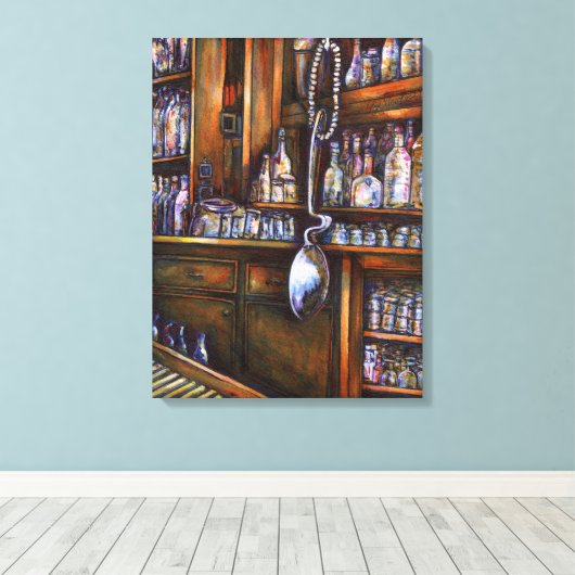 impliciet begrepen canvas afdruk (Insitu (Houten vloer))