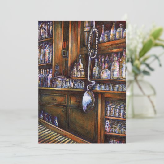 impliciet begrepen feestdagenkaart (Staand voorkant)