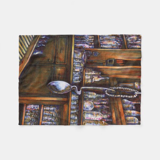 impliciet begrepen fleece deken (Voorkant (Horizontaal))