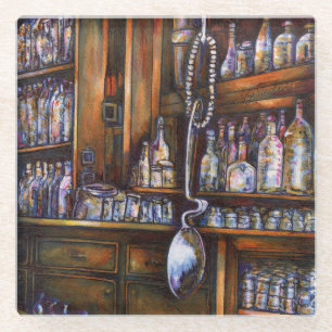 impliciet begrepen glazen onderzetter