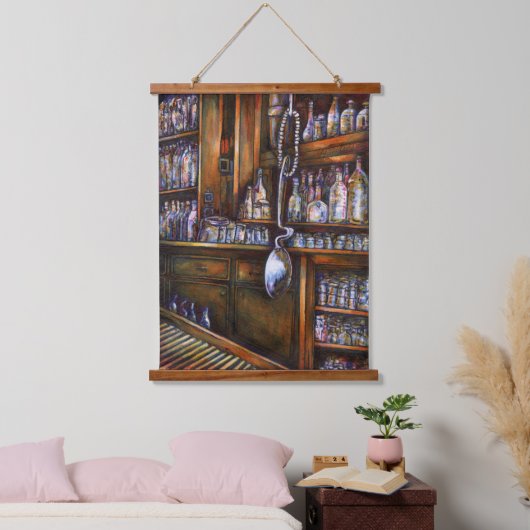 impliciet begrepen hangend wandkleed (Slaapkamer)