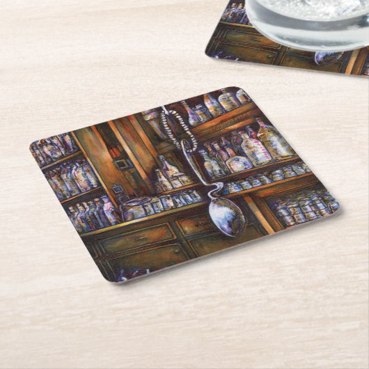 impliciet begrepen kartonnen onderzetters (Schuin)