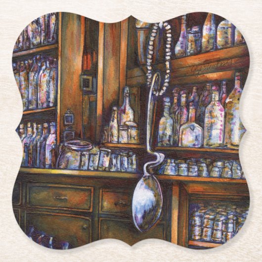 impliciet begrepen kartonnen onderzetters (Voorkant)