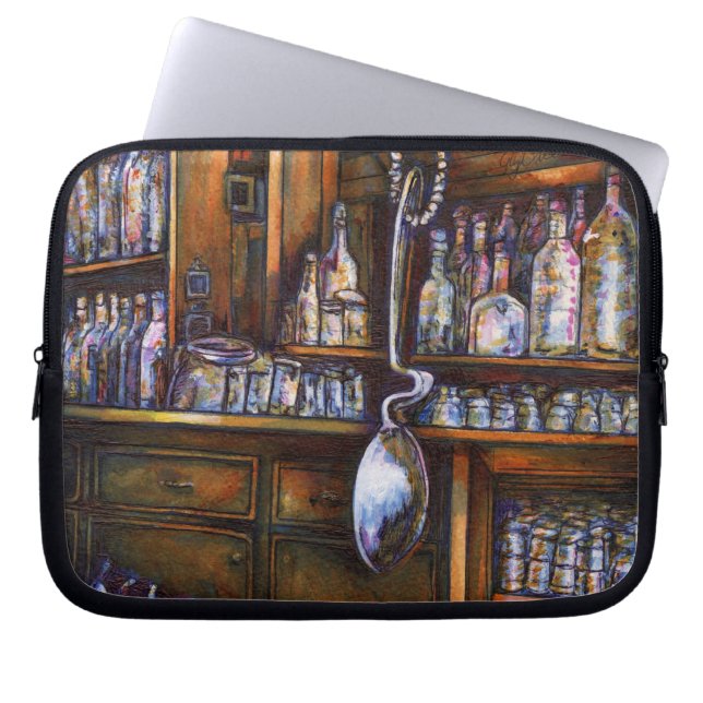 impliciet begrepen laptop sleeve (Voorkant)
