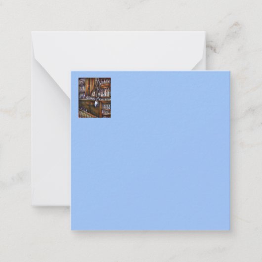 impliciet begrepen notitiekaartje (Voorkant)