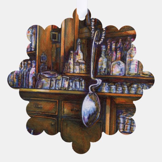 impliciet begrepen ornament kaart (Achterkant)