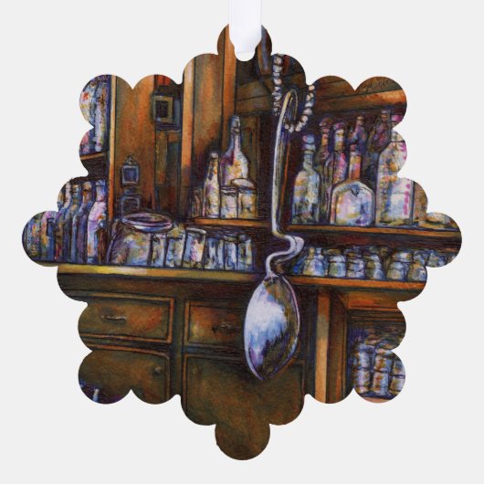 impliciet begrepen ornament kaart (Achterkant)