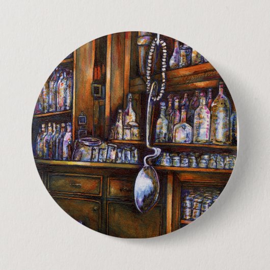 impliciet begrepen ronde button 7,6 cm (Voorkant)