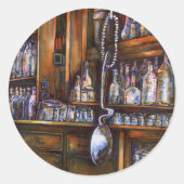 impliciet begrepen ronde sticker (Voorkant)