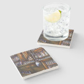 impliciet begrepen stenen onderzetter (Zijkant)