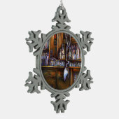 impliciet begrepen tin sneeuwvlok ornament (Links)