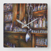 impliciet begrepen vierkante klok (Voorkant)