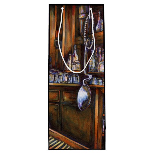 impliciet begrepen wijn cadeautas (Achterkant)