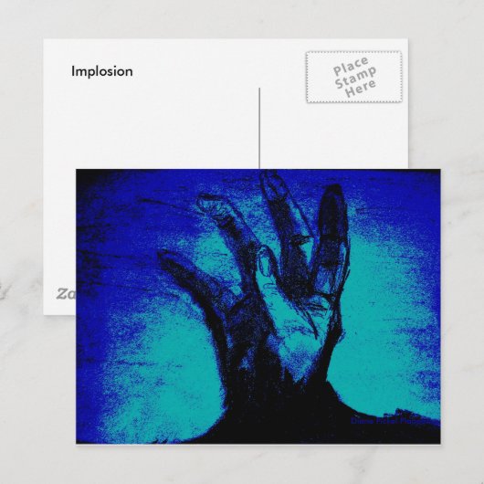 implosie-Briefkaart Briefkaart (Voorkant / Achterkant)